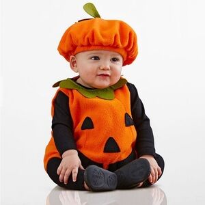 Pottery Barn Kids Baby Pumpkin Costume